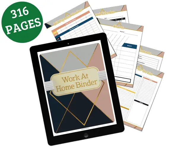 Work at Home & Life Planner - Open for Christmas