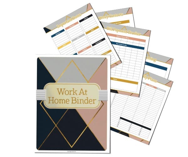 Work at Home & Life Planner-Open for Christmas