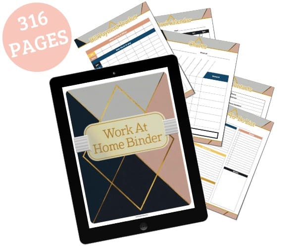Work at Home and Life Planner - Open for Christmas