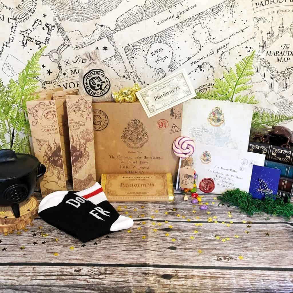 Harry Potter Personalised Gift Box Hamper Set - Open for Christmas