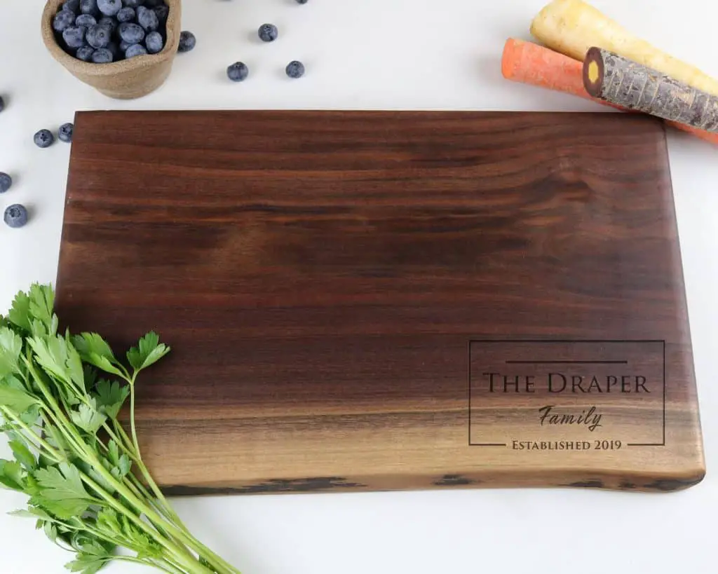 Customized Charcuterie Board - What to Buy Your Boss for Christmas - Open for Christmas
