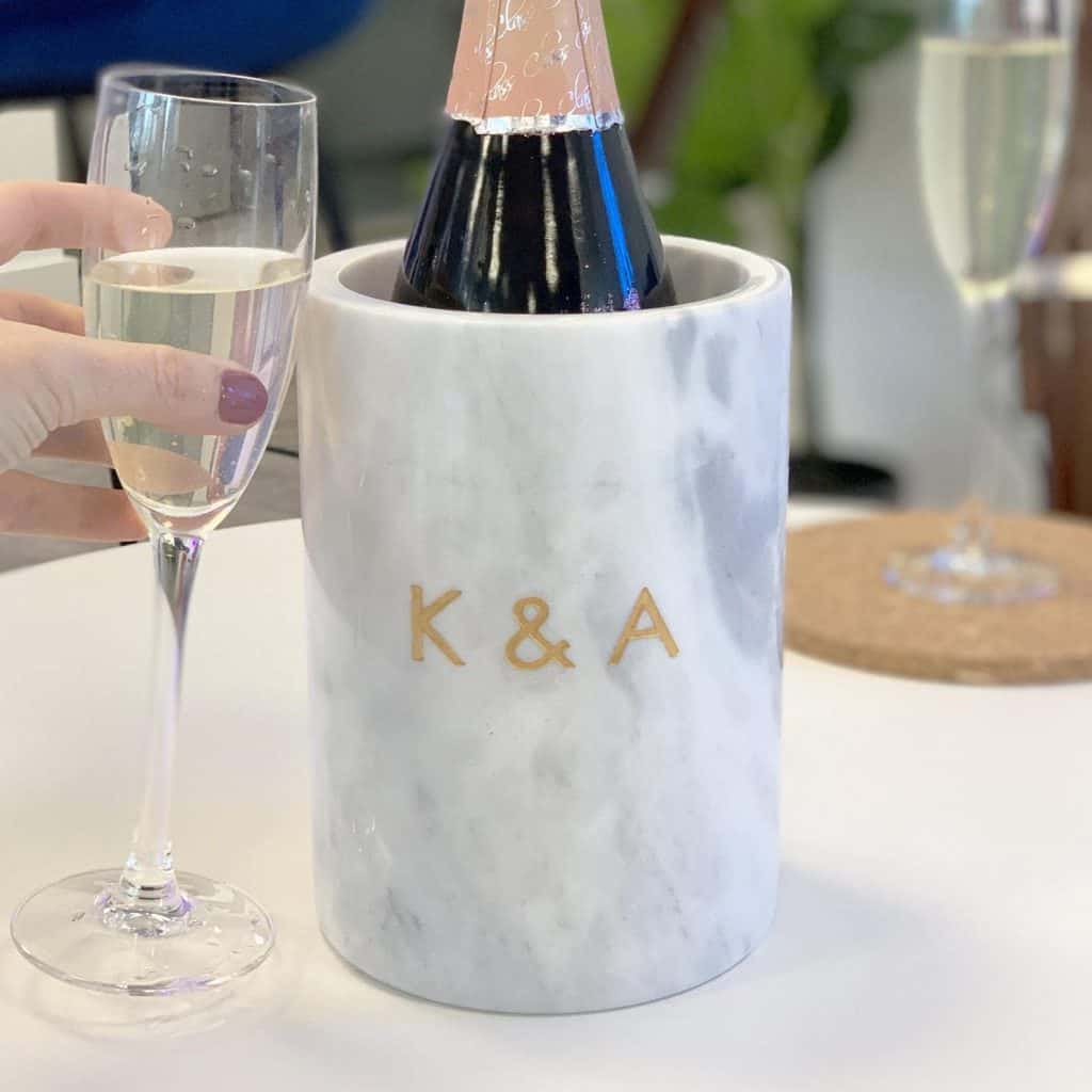Personalised Wine Cooler for the Best Housewarming Gifts