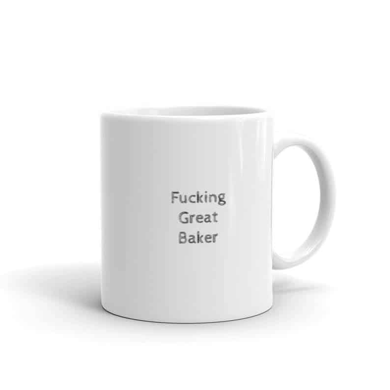 Funny Baking Mug - Open for Christmas